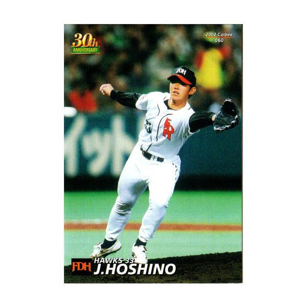 カルビー2002 プロ野球チップス 第一弾 レギュラーカード No.60 星野順治