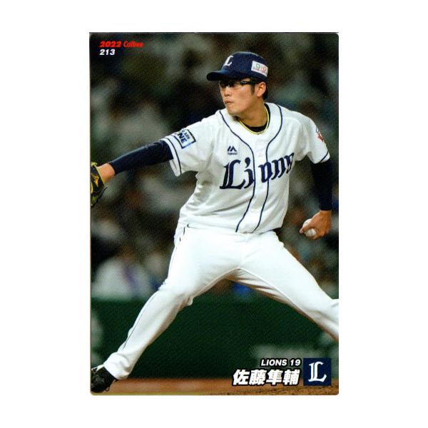 カルビー2022 プロ野球チップス 第三弾 レギュラーカード No.213 佐藤隼輔