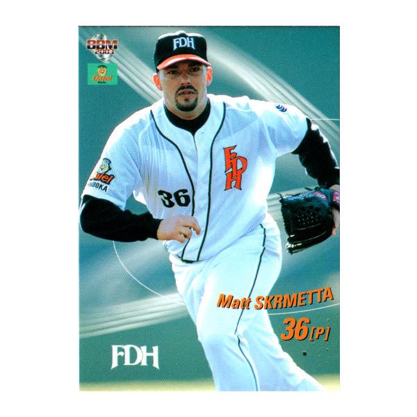 BBM2003 福岡ダイエーホークス レギュラーカード No.17 スクルメタ