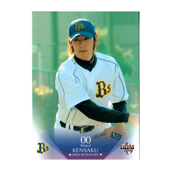 オリックス・バファローズ 岡田彰布 ユニフォーム ビジター M BBM2007 オリックスバファローズ レギュラーカード No.Bs020 軒作