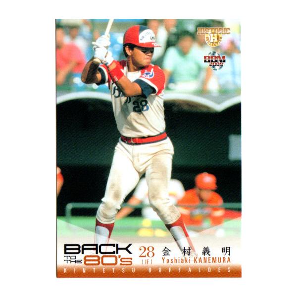 BBM2009 BACK TO THE 80's レギュラーカード No.71 金村義明