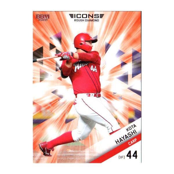 BBM2022 ICONS-ROUGH DIAMOND レギュラーカード No.11 林晃汰