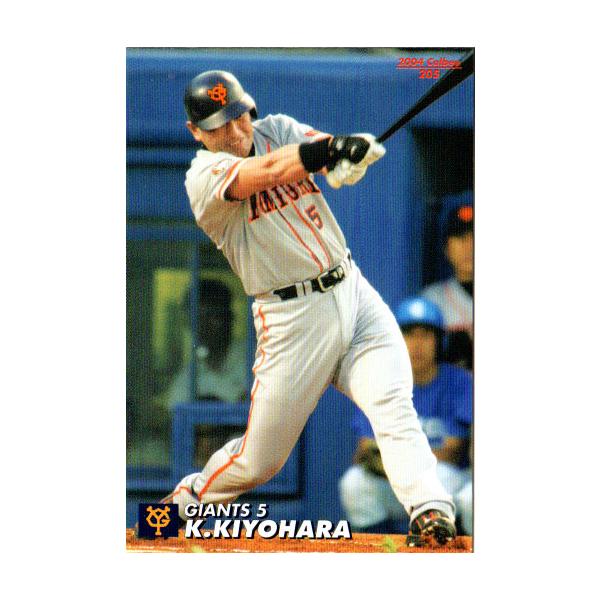 カルビー2004 プロ野球チップス 第三弾 レギュラーカード No.205