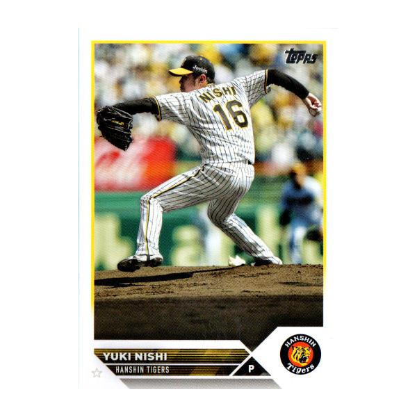 Topps2023 NPB プロ野球カード レギュラーカード No.200 西勇輝 Yuki