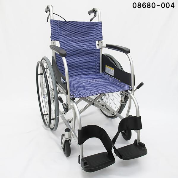 カワムラサイクル 軽量自走用車いす【ふわりす KF22-40SB