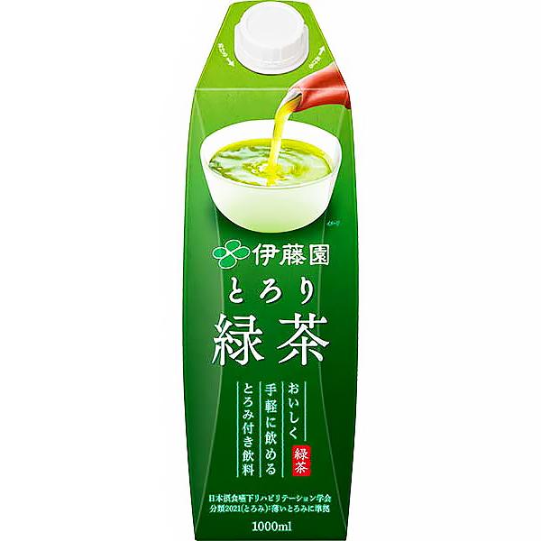 伊藤園　とろり緑茶　1L