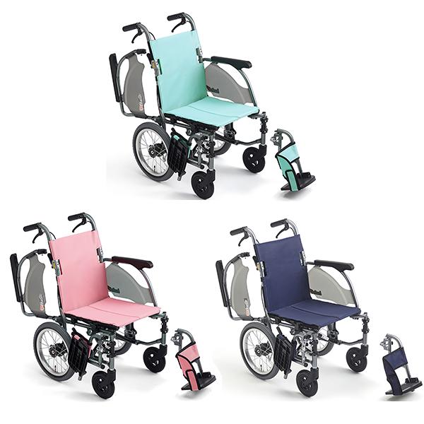 車椅子 軽量 コンパクト MiKi ミキ CRT-4 多機能 介助式 カルッタ 9.3kg