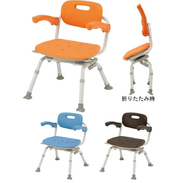 美品　パナソニック シャワーチェア 介護用椅子 ユクリア PN-L41221 Panasonic（パナソニック） シャワーチェア［ユクリア］ミドルSP回転