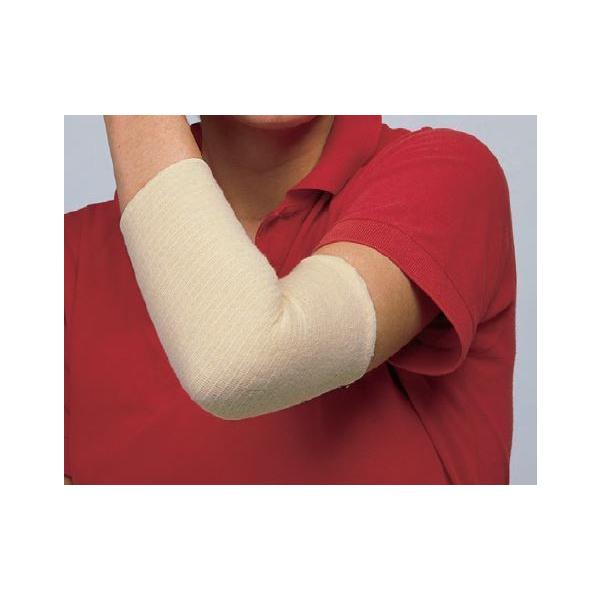 コットンを使用し、通気性に優れた薄手のパッティング包帯