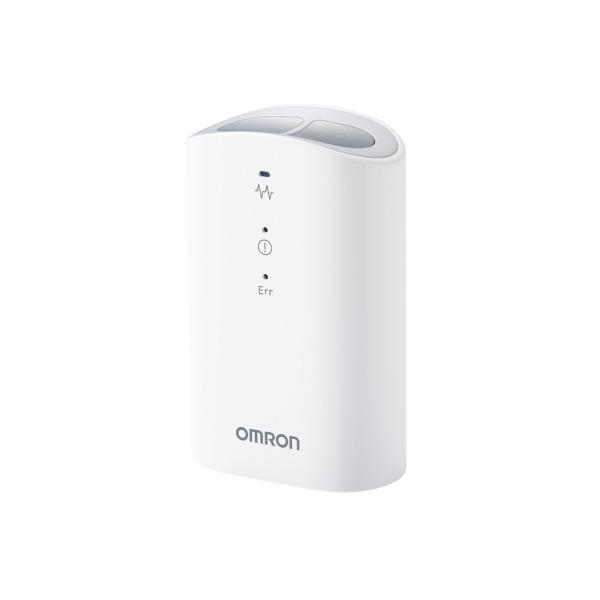 OMRON(オムロン) 携帯型心電計 HCG-8010T1 家庭用心電図 心電図測定機 心電図波形表示 かんたん操作 早期測定 小型 不整脈 日本製 スマホ