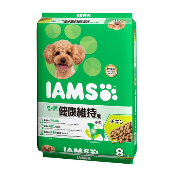 アイムス ドッグフード 成犬用 チキン 小粒 8kg アイムス Iams ドライフード 1歳以上の成犬用 アダルト ペットフード ドックフード Dogfood Iams040 カレッツァ 犬用品 ドッグフード 通販 Yahoo ショッピング