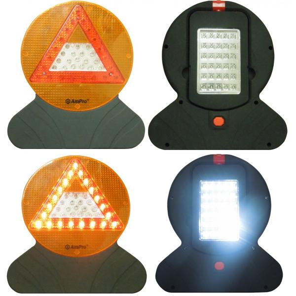 Led光る三角停止板 緊急停止板 非常停止板 作業灯 Buyee Buyee 日本の通販商品 オークションの代理入札 代理購入