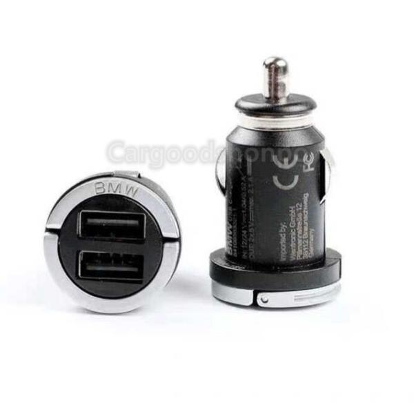 BMW 純正 デュアル USBチャージャー シガーソケット グッズ スマホ 急速充電 F10F11F20F21F30F31G20G21G30G31X1X2X3X