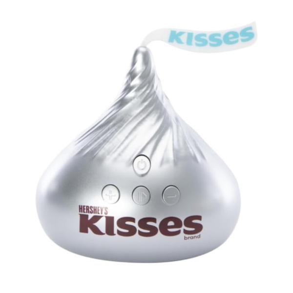 Hershey Kisses Bluetooth ポータブル ワイヤレススピーカー ハーシーキス チョコレート型 卓上スピーカー 高音質 アウトドア キャンプ コンパクト スマホ対応