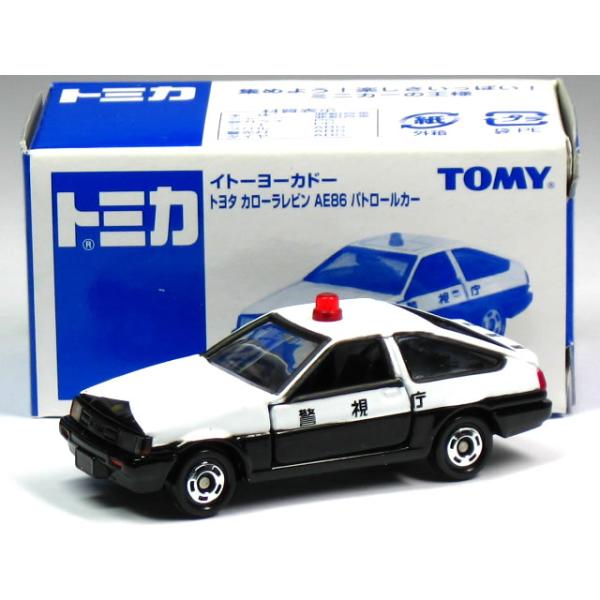 特注トミカ イトーヨーカドー トヨタ カローラ レビン AE86 警視庁