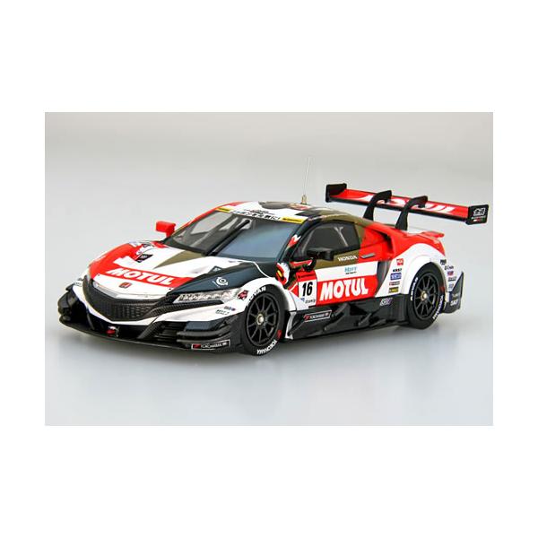 日産（NISSAN） エブロ 1/43 スーパーGT 2017 MOTUL MUGEN NSX-GT Rd.6