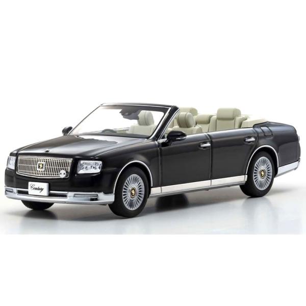 トヨタ 京商 1/43 センチュリー オープンカー ブラック : カー