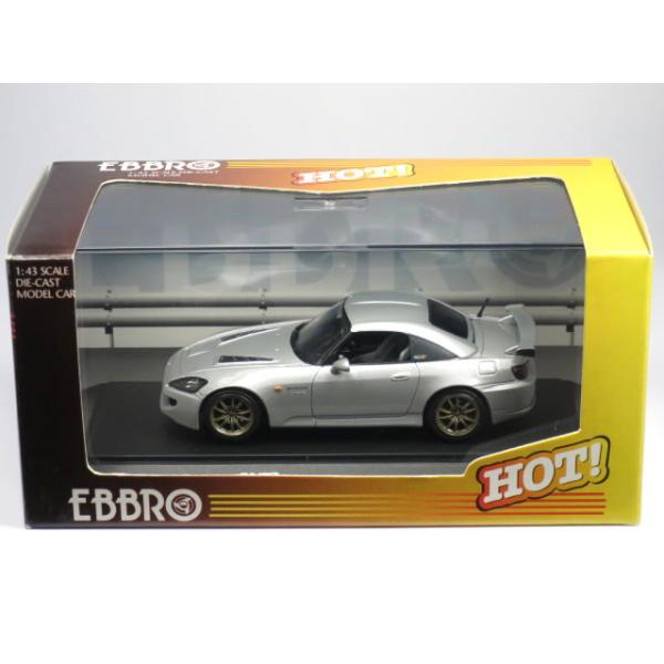 ホンダ（HONDA） 【絶版品】エブロ 1/43 無限 S2000 シルバー : カー
