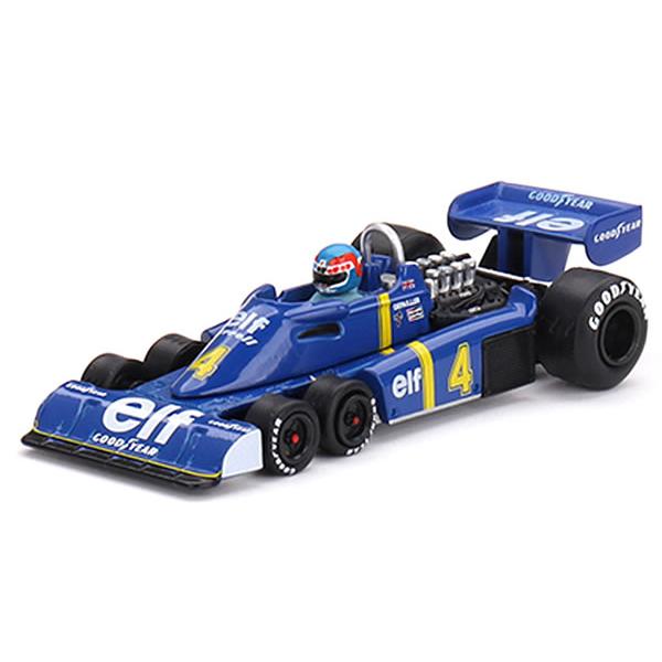MINI GT 1/64 ティレル P34 No.4 スウェーデンGP 2位入賞車 1976