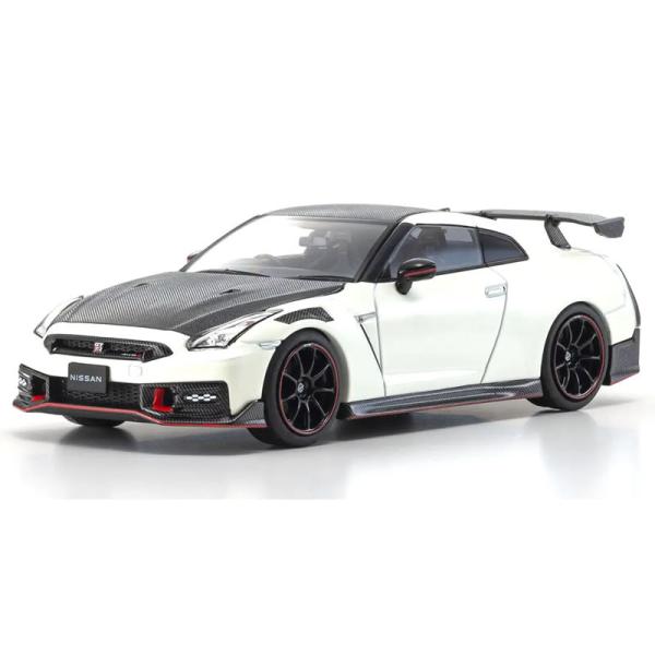 1/43 日産 GT-R ニスモ R35 ブリリアントホワイトパール カーネル 1/43 日産 GT-R トラックエディション engineered by