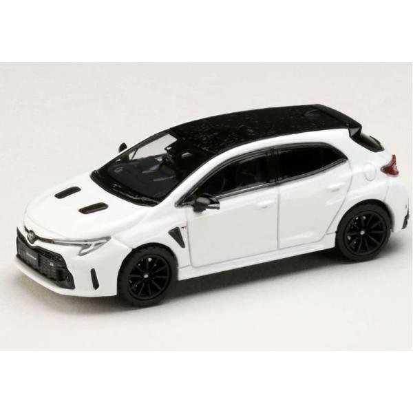 トヨタ GRカローラ　1/64 スーパーホワイトII トヨタ Hobby JAPAN 1/64 GRカローラ RZ スーパーホワイトII : カー