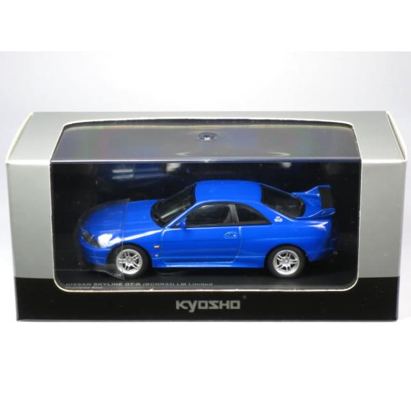 絶版品】京商 1/43 スカイライン GT-R (R33) LM Limited チャンピオン