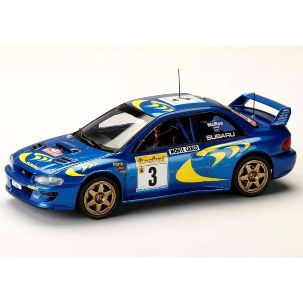 ホビージャパン スバル インプレッサ WRC 1997 #3　モンテカルロ SUBARU（スバル） Hobby JAPAN 1/43 インプレッサ WRC No.3