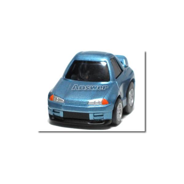 チョロQ 【単品】チョロQ スカイライン GT-R (R32) ブルー (クリア