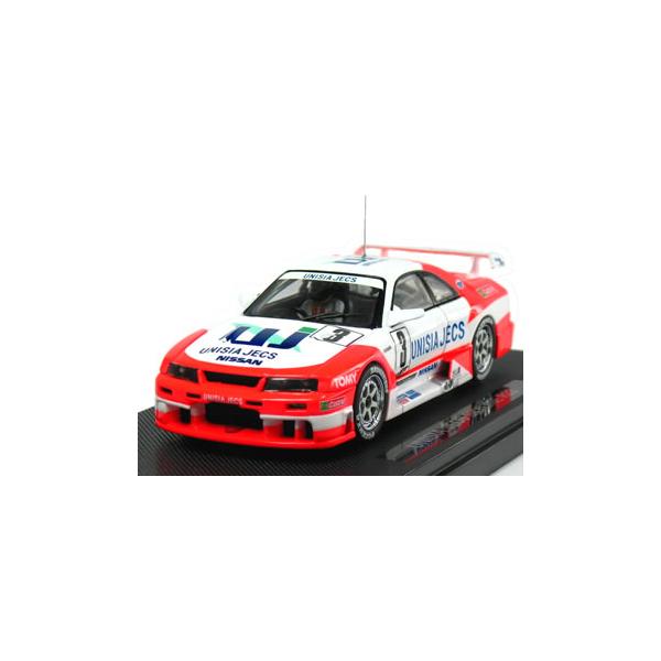 【絶版品】トミカエブロ 1/43 UNISIA JECS SKYLINE R33 No.3