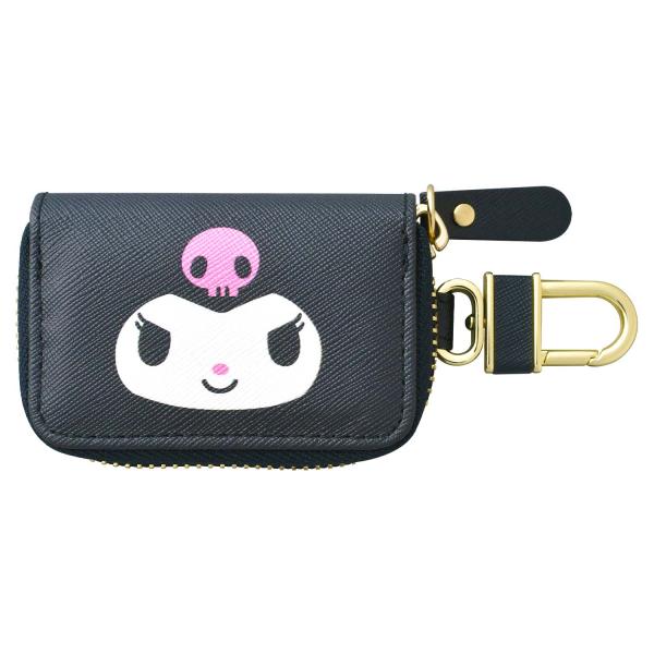 キーケース あいちゃん flapper_bags パスケース リール付き 小銭入れ キーケース付き