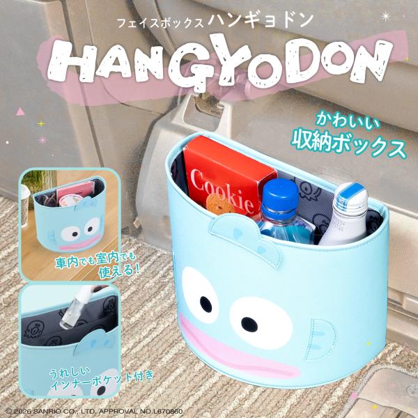 SEIWA（セイワ） サンリオ ハンギョドン ダストボックス 置き型ゴミ箱