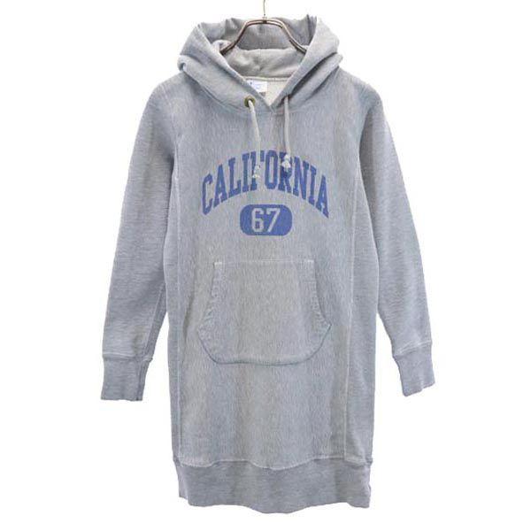 Champion（チャンピオン） 青単 復刻 長袖 リバースウィーブ