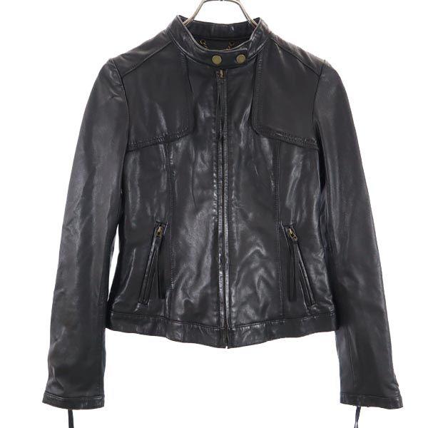 BLACK BY MOUSSY（ブラックバイマウジー） シープスキン レザー