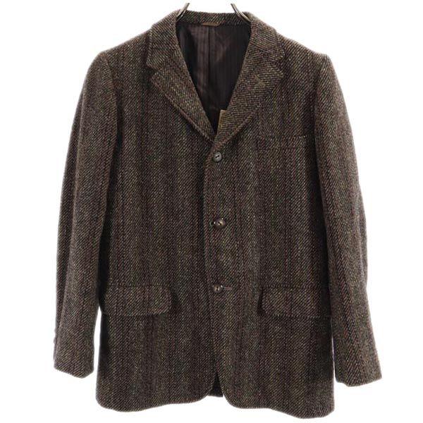 ハリスツイード 70s ヴィンテージ テーラードジャケット ブラウン系 HARRIS TWEED レディース HARRIS TWEED（ハリスツイード） 70s ヴィンテージ テーラード