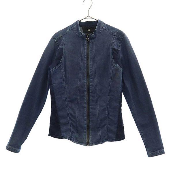 G-STAR RAW ジースターロウ ロゴワッペン デニムジャケット S ブルー 