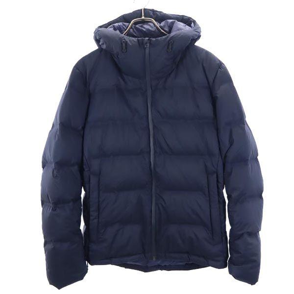 ユニクロ（UNIQLO） シームレス ダウンパーカー M ネイビー系