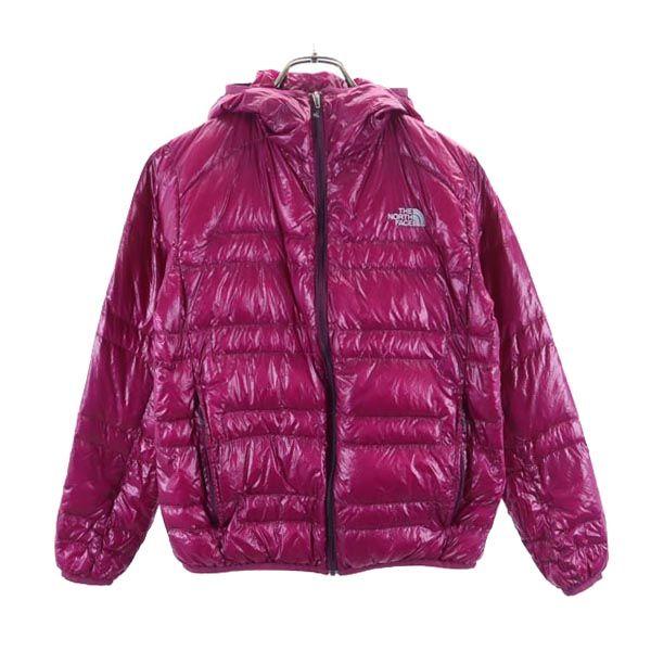 THE NORTH FACE ノースフェイス NDW18171 ダウンジャケット M パープル系 アウトドア 収納ポーチ付 レディース THE NORTH FACE（ザ ノースフェイス） ノースフェイス NDW18171 ダウン
