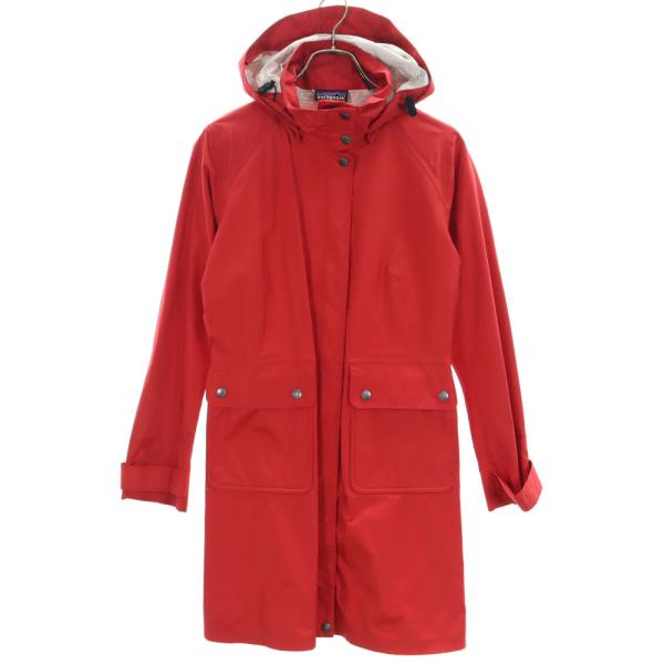 patagonia（パタゴニア） アウトドア レインコート S レッド フード