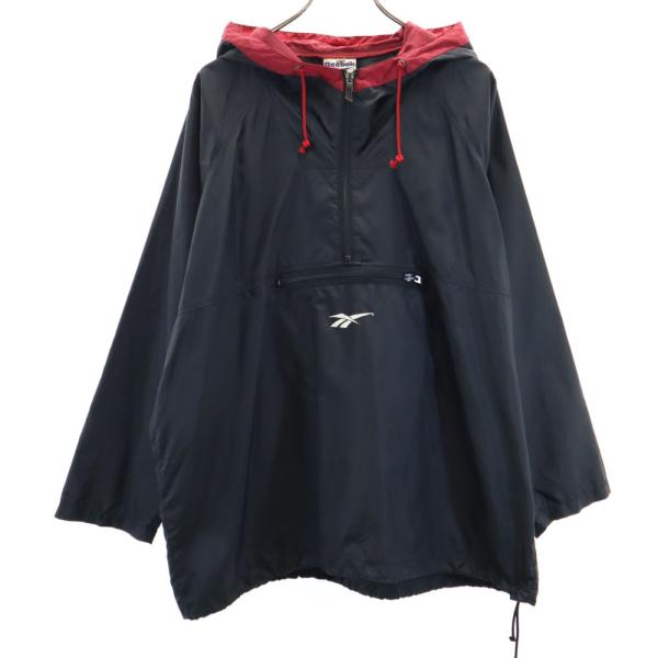 Reebok（リーボック） 90s オールド ナイロン アノラックパーカー LL