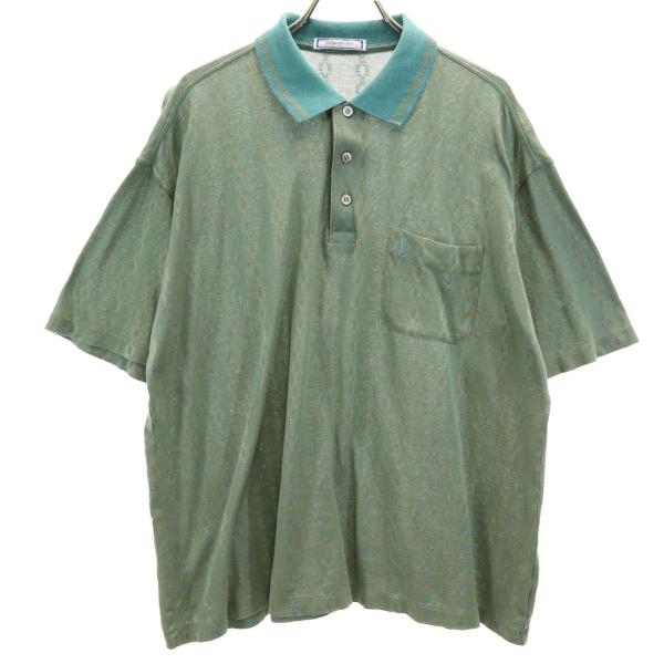 90s Yves Saint Laurent　イブサンローラン 半袖シャツ Yves Saint Laurent（イヴ・サンローラン） 90s オールド ストライプ柄
