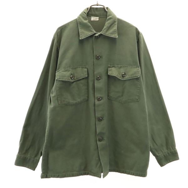 US ARMY アメリカ軍 70s DSA ヴィンテージ ユーティリティ 長袖