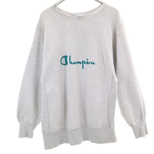 Champion（チャンピオン） 90s USA製 オールド 刺繍タグ 長袖 リバース
