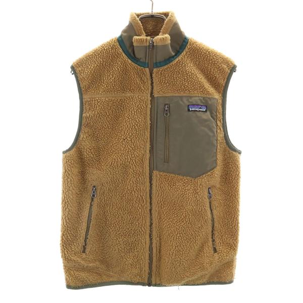 Patagonia フリースベスト Sサイズ ブラウン carmak-2nd_jkt-18271
