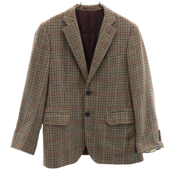【未使用】Paul Smith チェック柄 テーラードジャケット 美品】Paul Smith ポールスミス テーラードジャケット チェック柄 M