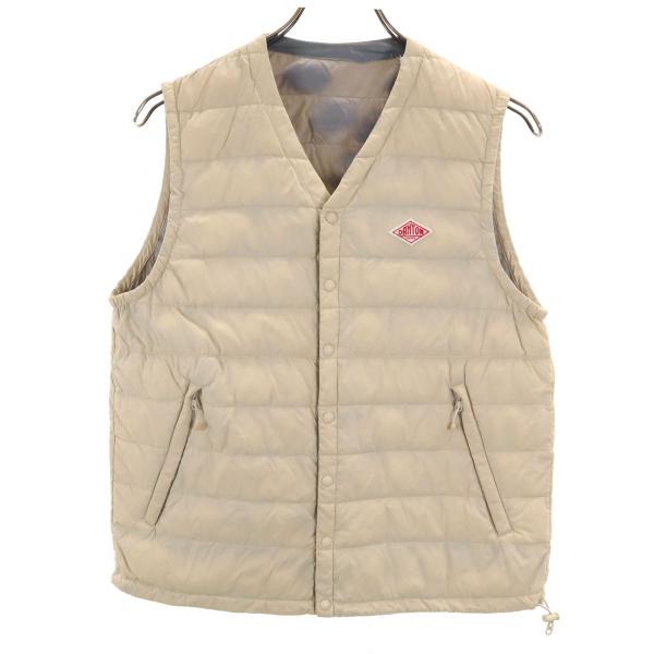 Danton（ダントン） ダウンベスト 36 クリーム レディース 古着 中古