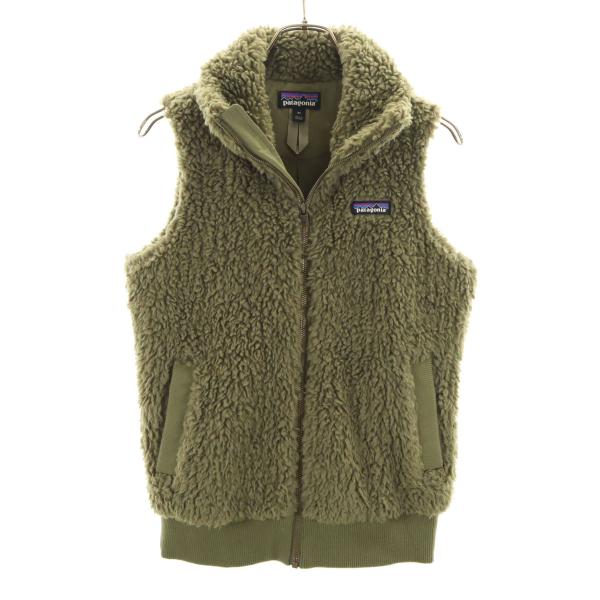 美品 patagonia パタゴニア Dusty Mesa Vest フリース ボア ベスト 25120 XS オレンジブラウン レディース 古着 中古 USED patagonia - 美品 patagonia パタゴニア Dusty Mesa Vest フリース