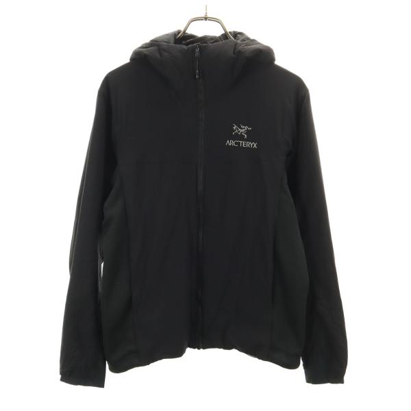 古着 ARC'TERYX アークテリクス 長袖 中綿 パーカー XS ブラック メンズ ARC'TERYX（アークテリクス） 長袖 中綿 パーカー XS ブラック メンズ