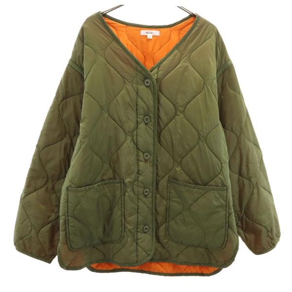 niko and…（ニコアンド） ライナー キルティングジャケット 4 オリーブ