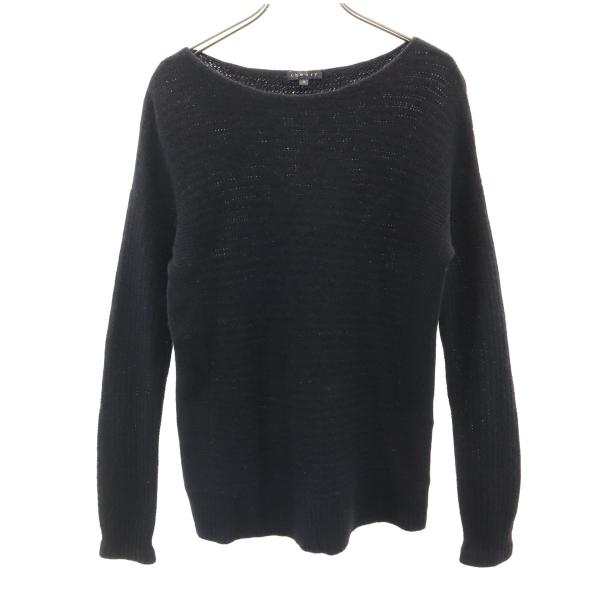 theory（セオリー） カシミヤ100％ 長袖 セーター S ブラック ニット