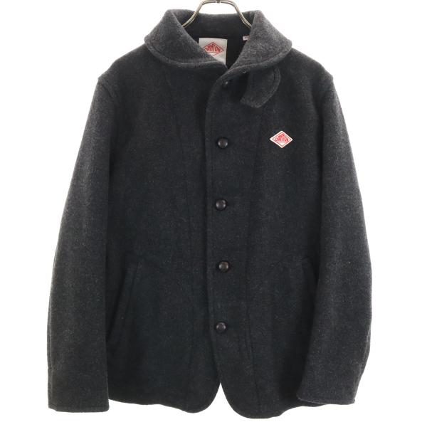 Danton（ダントン） 美品 日本製 丸襟 ウールモッサ ジャケット 42